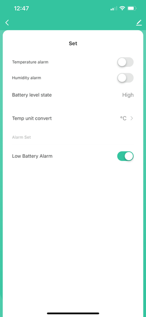 IMA Wifi Hygrometer Temperature and Humidity Sensor 