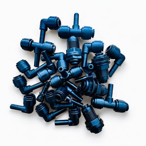 Flexibelt smart mistningssystem med 360-graders munstycken och upp till 10 nozzlar för maximal täckning / Flexible smart mist system with 360-degree nozzles and up to 10 nozzles for maximum coverage